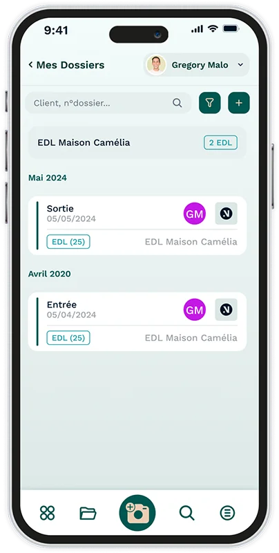 Constat entrée et sortie locative