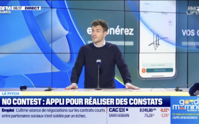 NoContest sur BFM TV : l&rsquo;appli constat certifié plébiscitée